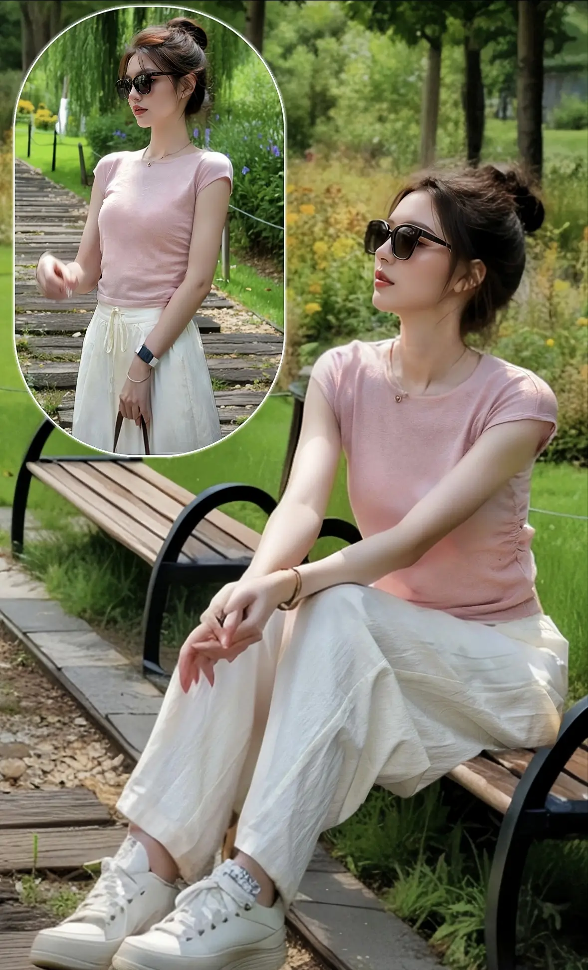 Chỉ cần một chiếc quần thần thánh này phụ nữ 40 mặc với sơ mi hay áo phông đều trông như tổng tài - 8