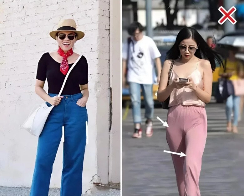 Chị em 30 nên tẩy chay ngay 4 kiểu quần ống rộng này mặc vào trông vừa quê vừa kéo tụt chiều cao - 3