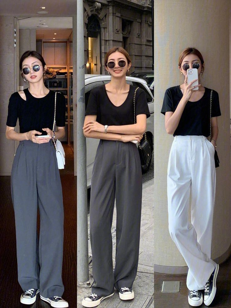 Chị em 30 nên tẩy chay ngay 4 kiểu quần ống rộng này mặc vào trông vừa quê vừa kéo tụt chiều cao - 5