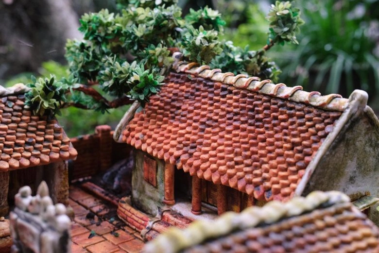 Chiếc bánh trung thu 3d đang bùng nổ mxh nặng gần 30kg hình nhà cổ đậm chất hồi ức làm 5 ngày mới xong - 18