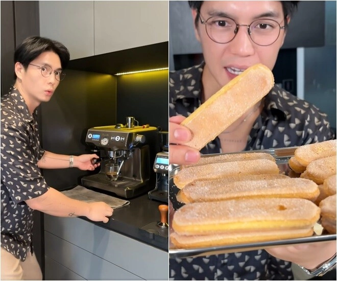 Chồng ngô thanh vân bị bắt quả tang khi định trốn vợ bầu ăn khuya với bánh ngon tự làm - 7