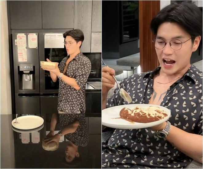 Chồng ngô thanh vân bị bắt quả tang khi định trốn vợ bầu ăn khuya với bánh ngon tự làm - 9