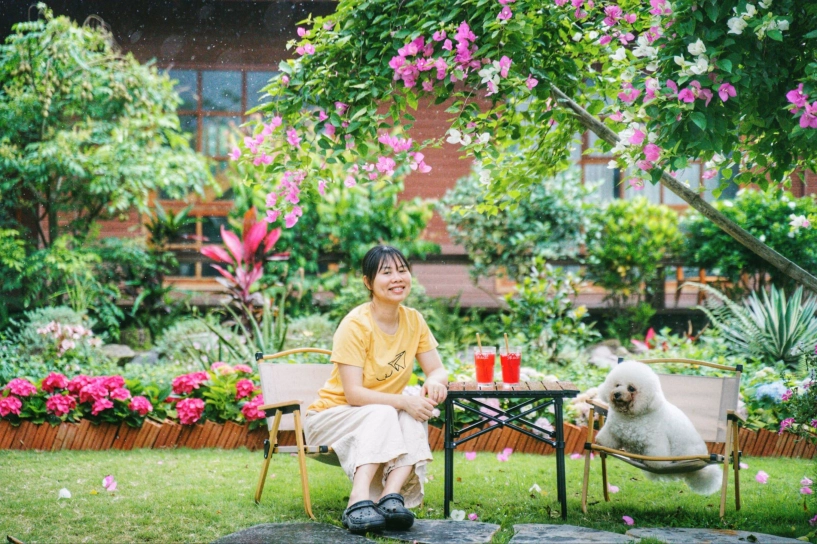 Cô gái 9x yên bái bỏ phố về quê dành 4 năm làm nhà vườn đẹp như tranh - 7