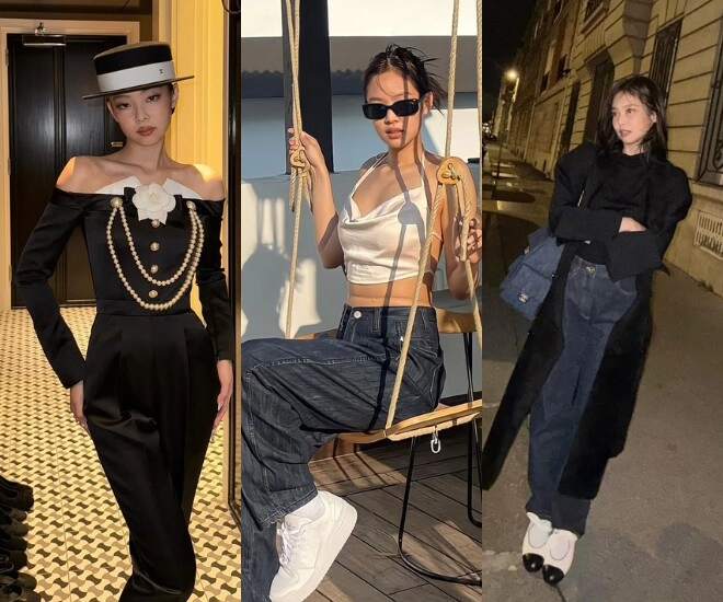 Công thức lên đồ sang chảnh của chanel sống jennie không cần đẹp chuẩn hàn vẫn lên đồ cuốn khỏi bàn - 1