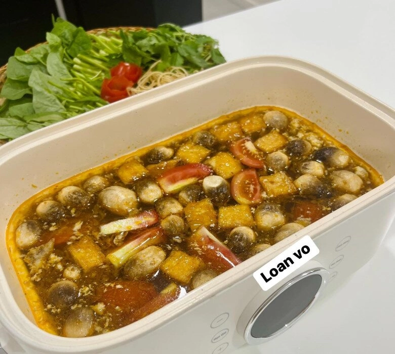 Cuối tuần đãi cả nhà nồi lẩu riêu cua siêu đơn giản không cần đến nước hâm xương nhưng ngon hết nước chấm - 9