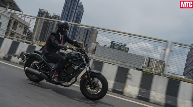 Đánh giá rebel 300 e-clutch trên đường thành phố và đường dài - 9