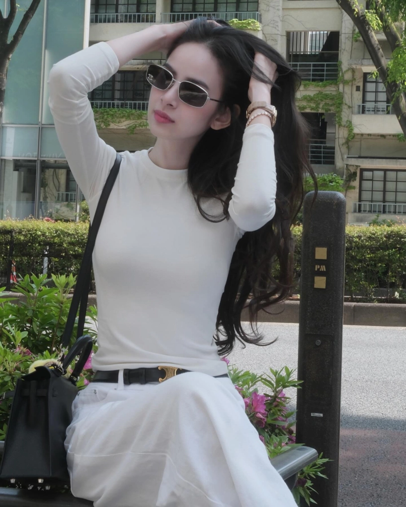 dâu hào môn hương liên diện set đồ một tỷ đồng dạo phố - 7