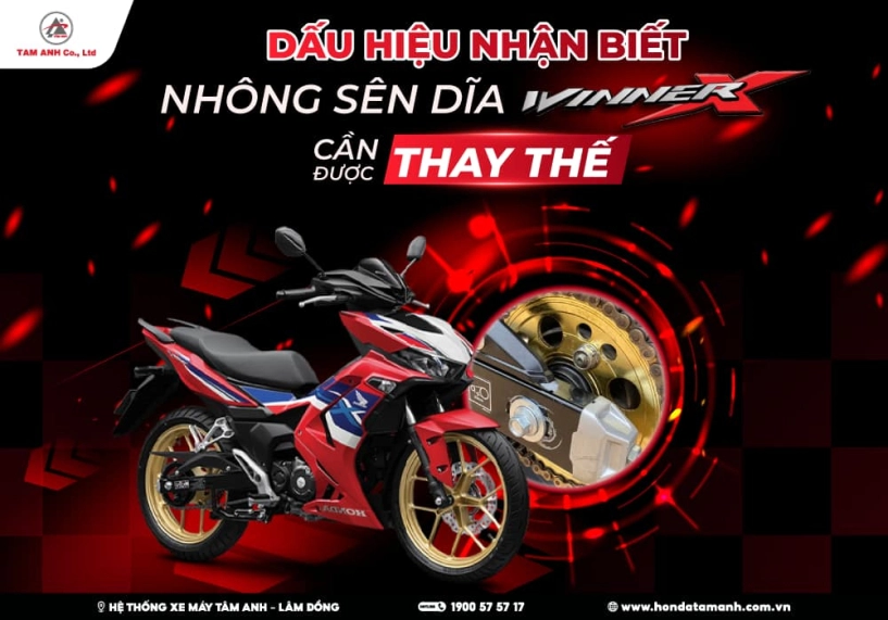 Dấu hiệu nhận biết nhông sên dĩa cần được thay thế - 1