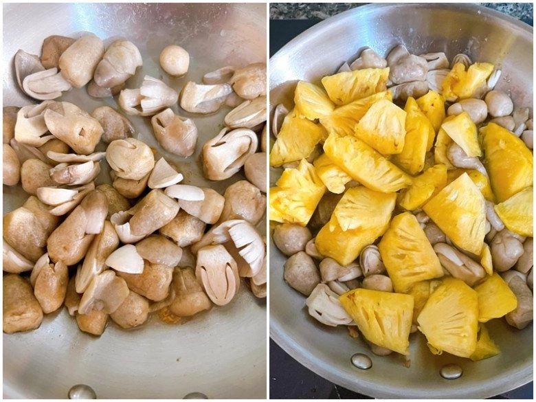 Đậu hũ kho nấm dứa chay đơn giản thanh đạm mà cực ngon miệng của mẹ đảm sài gòn - 4
