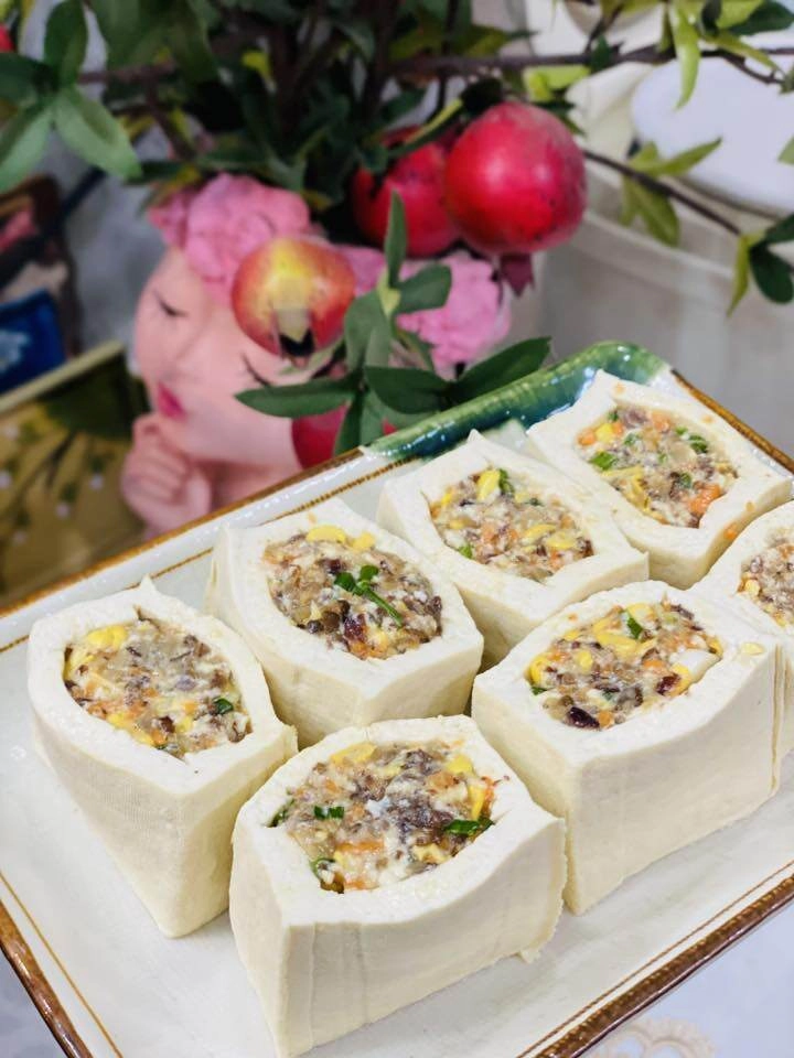 Đậu nhồi rau củ chiên tưởng nhạt nhẽo nhưng ngon hơn cả thịt hết rồi vẫn thèm ăn nữa - 8