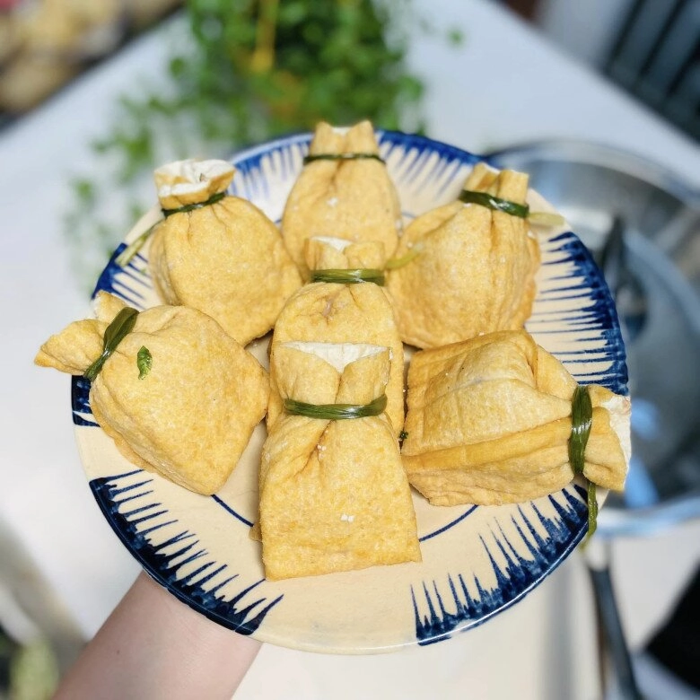 Đậu phụ bao bố nhồi thịt sốt cà chua dân dã ngon miệng nhìn đẹp mắt ai cũng muốn thử ngay - 7