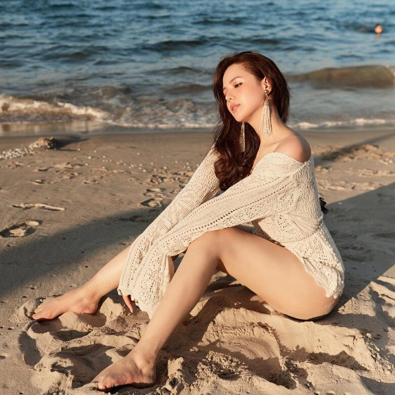 Đi biển không mặc bikini dâu hào môn phanh lee lên đồ chứng minh khí chất chuẩn phu nhân hào môn - 6