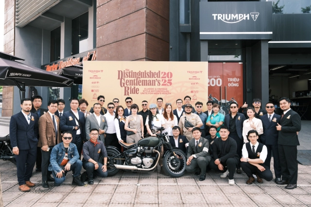 Distinguished gentlemans ride 2025 - ngày hội của các quý ông với thông điệp đầy ý nghĩa - 9