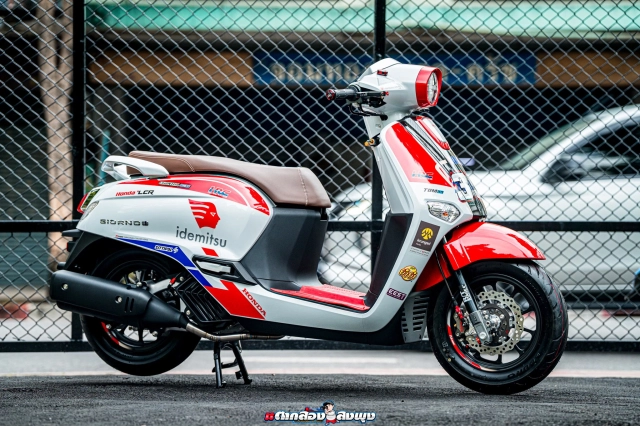 Gây sốt với honda giorno độ hrc chiếc xe tay ga mini nhưng độ chất max - 4