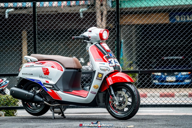 Gây sốt với honda giorno độ hrc chiếc xe tay ga mini nhưng độ chất max - 26