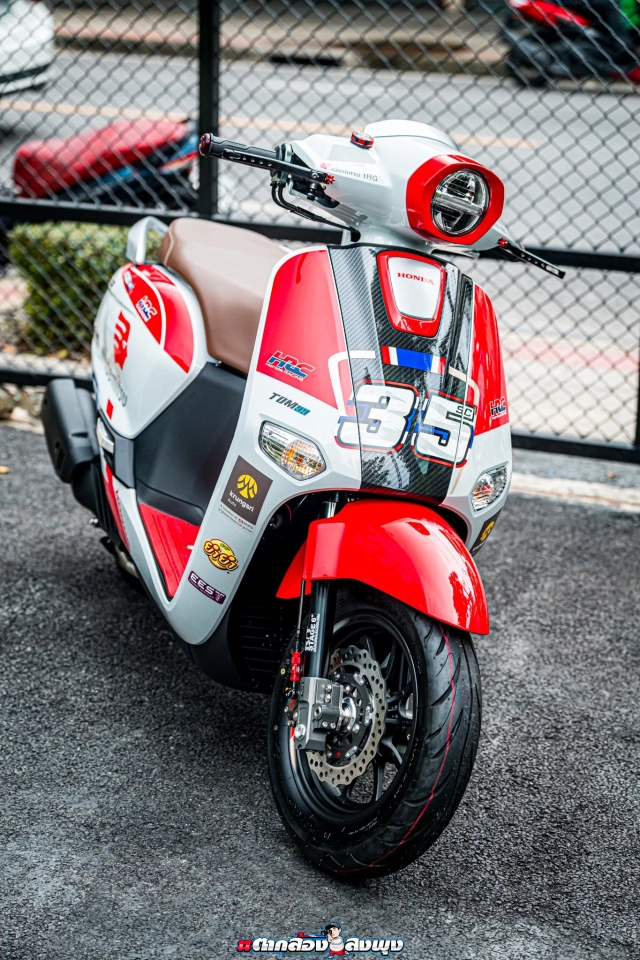 Gây sốt với honda giorno độ hrc chiếc xe tay ga mini nhưng độ chất max - 29