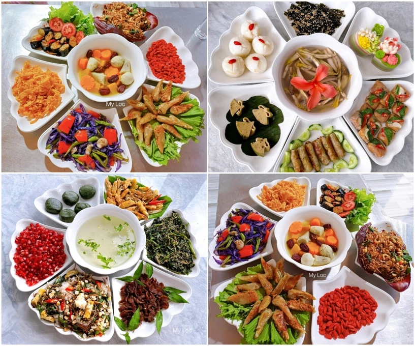 Gen z ăn chay 90 khoe những mâm cơm chay hấp dẫn khiến hội nghiện thịt cũng phải thèm - 4