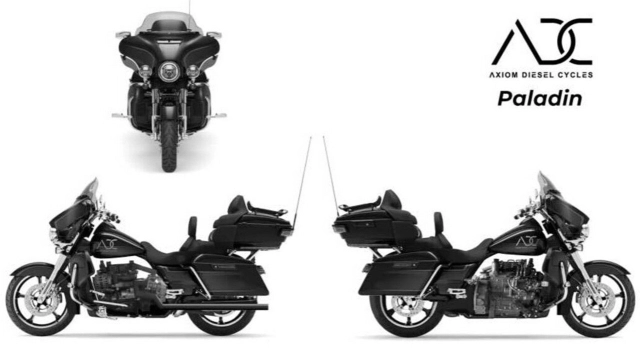Giới thiệu axiom knight và paladin hai chiếc cruiser được trang bị động cơ diesel tăng áp - 2