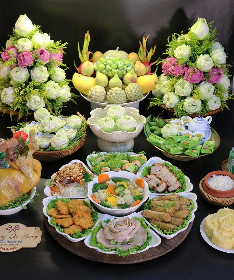 Gợi ý cách chuẩn bị mâm cỗ cúng rằm tháng 7 đầy đủ nhất lại đơn giản dễ thực hiện - 2