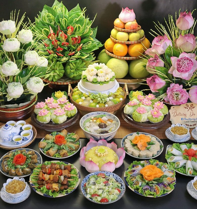 Gợi ý cách chuẩn bị mâm cỗ cúng rằm tháng 7 đầy đủ nhất lại đơn giản dễ thực hiện - 7