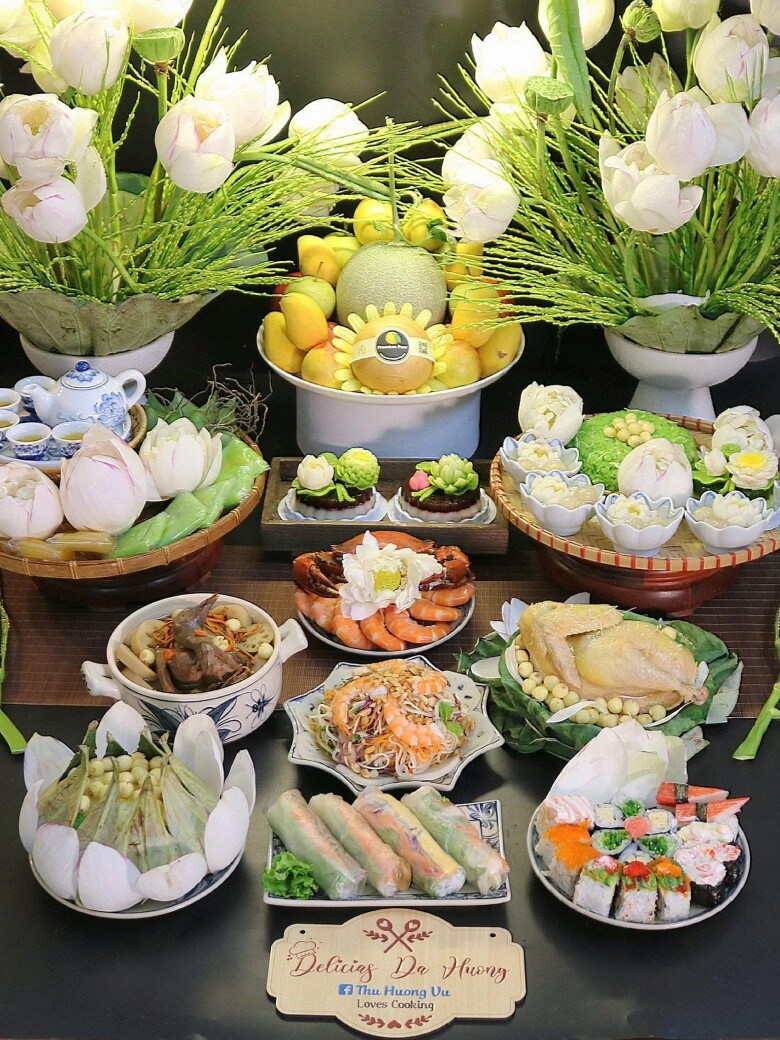 Gợi ý cách chuẩn bị mâm cỗ cúng rằm tháng 7 đầy đủ nhất lại đơn giản dễ thực hiện - 8