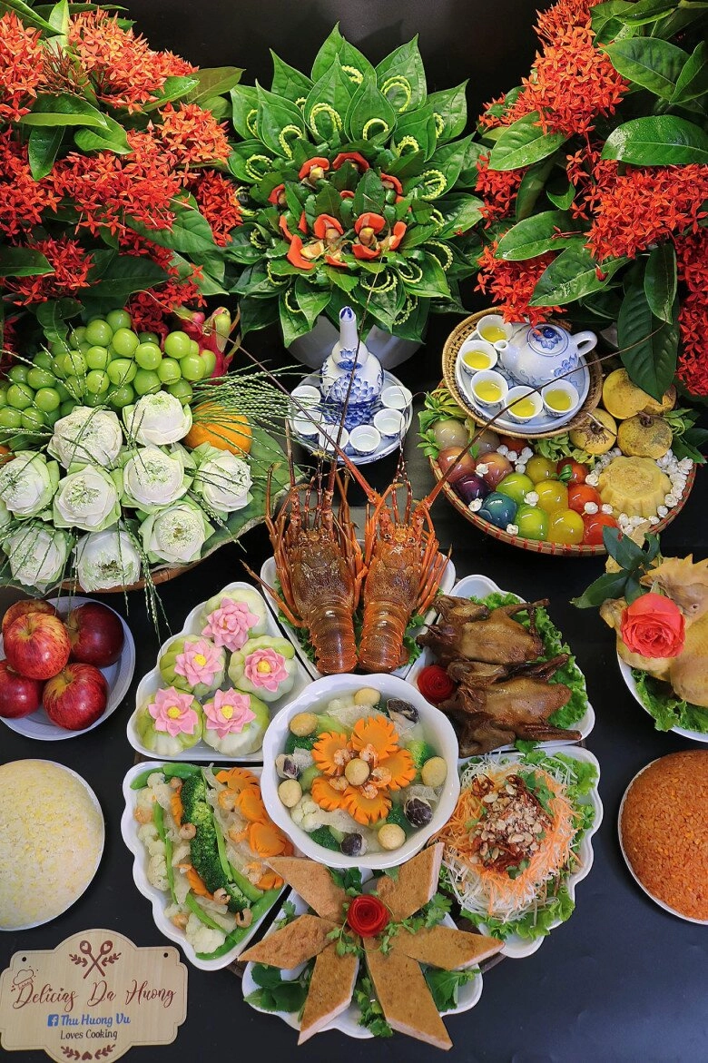 Gợi ý mâm cỗ mặn cúng rằm tháng 7 đầy đủ ngon miệng đẹp mắt để cầu may - 1