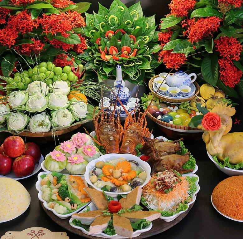 Gợi ý mâm cỗ mặn cúng rằm tháng 7 đầy đủ ngon miệng đẹp mắt để cầu may - 2