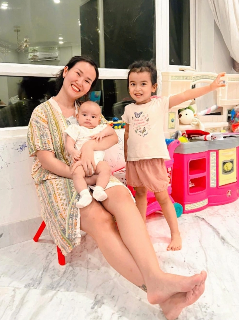 Hai con lai ấn giống bố như đúc của võ hạ trâm - 2