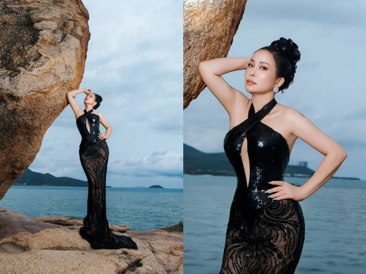Hằng nguyễn hoá nữ thần biển cả giữa đại dương biểu tượng thời trang thanh quý và bản lĩnh nữ quyền - 4