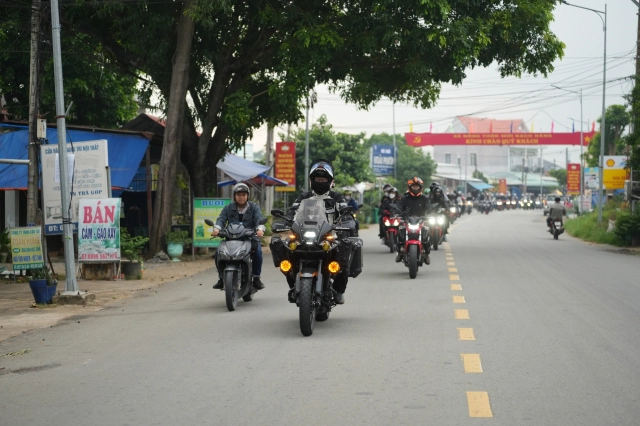 Hành trình 84 honda biker tiếp tục lăn bánh từ tphcm đến tà đùng với sự tham gia của gần 200 biker - 4