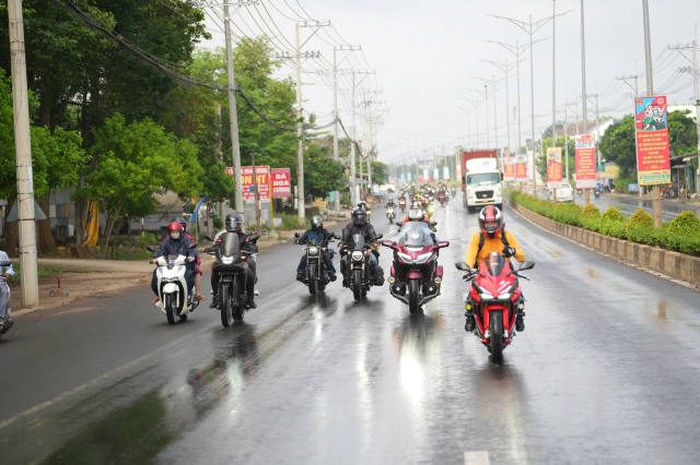 Hành trình 84 honda biker tiếp tục lăn bánh từ tphcm đến tà đùng với sự tham gia của gần 200 biker - 8
