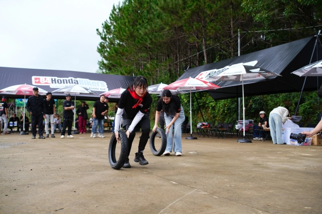 Hành trình 84 honda biker tiếp tục lăn bánh từ tphcm đến tà đùng với sự tham gia của gần 200 biker - 23