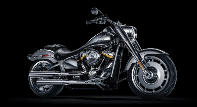 Harley-davidson fat boy gray ghost - cỗ máy ánh bạc khuấy động mọi ánh nhìn - 3