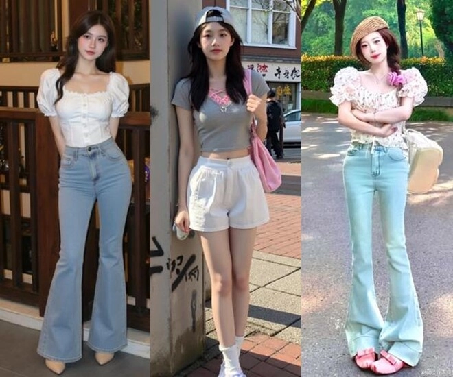 Hè đến áo dáng ngắn lại lên ngôi các tín đồ thời trang đều diện theo cách này để trông cao và trẻ hơn - 1