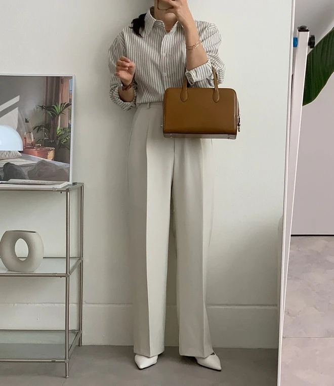 Hè này mặc gì đi làm tham khảo 20 outfit ruột của các blogger thời trang cao dưới 1m60 mà hack dáng như 1m70 - 2