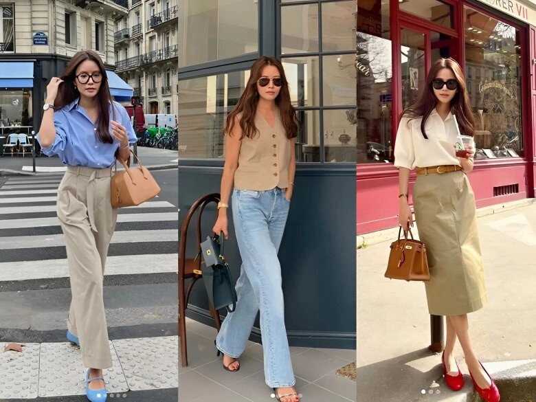 Hè này mặc gì đi làm tham khảo 20 outfit ruột của các blogger thời trang cao dưới 1m60 mà hack dáng như 1m70 - 12