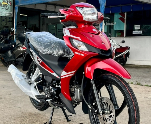 Hình ảnh thực tế 3 màu của suzuki smash 115 plus 2025 tại đại lý huyền thoại đã trở lại - 1