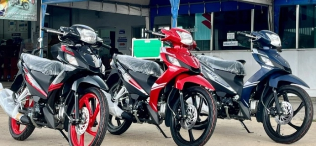 Hình ảnh thực tế 3 màu của suzuki smash 115 plus 2025 tại đại lý huyền thoại đã trở lại - 2