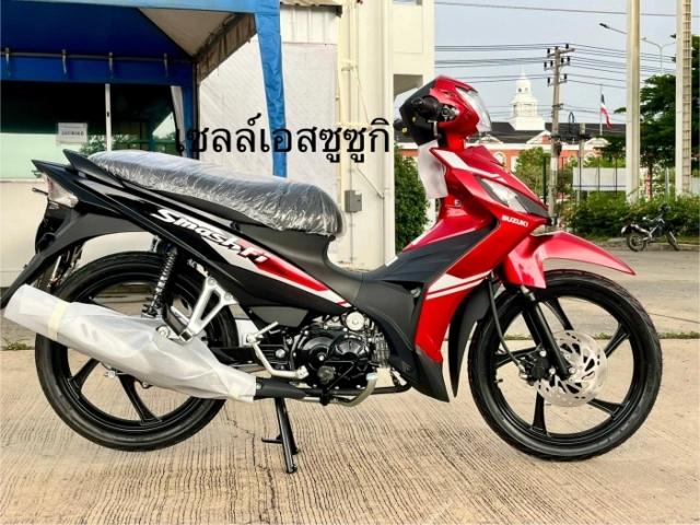 Hình ảnh thực tế 3 màu của suzuki smash 115 plus 2025 tại đại lý huyền thoại đã trở lại - 3