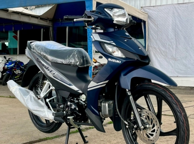 Hình ảnh thực tế 3 màu của suzuki smash 115 plus 2025 tại đại lý huyền thoại đã trở lại - 4