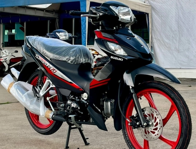 Hình ảnh thực tế 3 màu của suzuki smash 115 plus 2025 tại đại lý huyền thoại đã trở lại - 5