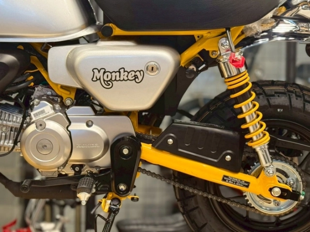 Hình ảnh thực tế của honda monkey moonlit silver 2025 đẹp long lanh chất chơi đúng chất khỉ - 6