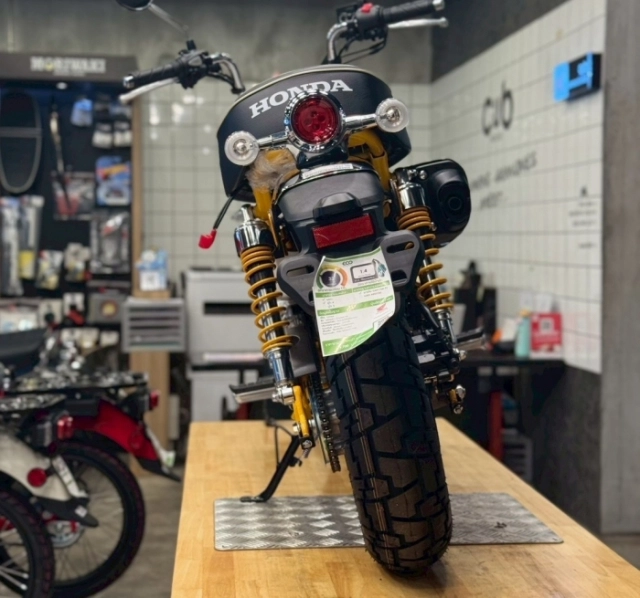 Hình ảnh thực tế của honda monkey moonlit silver 2025 đẹp long lanh chất chơi đúng chất khỉ - 7