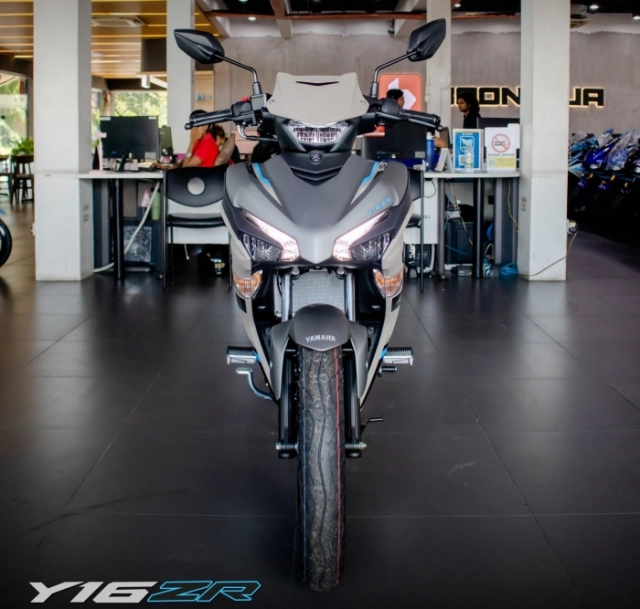 Hình ảnh thực tế của yamaha y16zr abs 2025 tại đại lý do xe phối màu đẹp hay chỉ do hình đẹp - 6