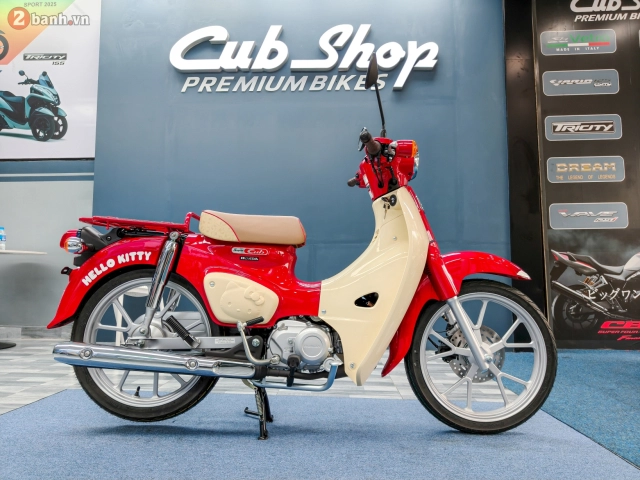 Hình ảnh thực tế honda super cub 110 hello kitty vừa đổ bộ thị trường việt nam - 19