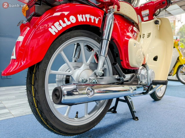 Hình ảnh thực tế honda super cub 110 hello kitty vừa đổ bộ thị trường việt nam - 30