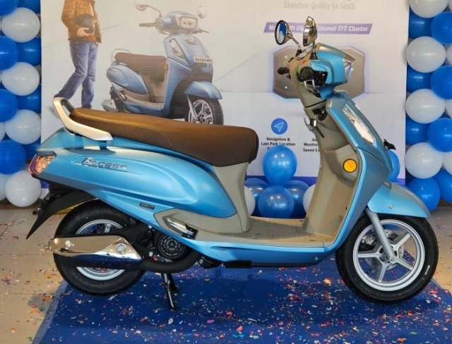 Hình ảnh thực tế suzuki access 125 2025 tại đại lý xe quốc dân ở ấn nhưng có hợp với gu người việt - 6