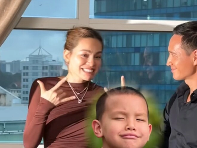 Hồ ngọc hà vô tư kể xấu con trai leon nơi đông người hóa ra nữ hoàng giải trí cũng giống mẹ bỉm bình thường - 2