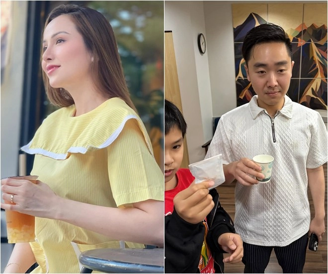 Hoa hậu diễm hương hiếm hoi nấu ăn khi chồng bị ốm con trai ốm bố dượng còn nấu bổ dưỡng hơn - 1