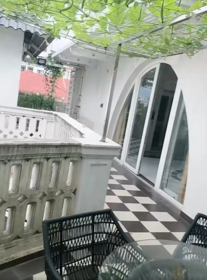 hoa hậu độc nhất vô nhị việt nam mát tay trồng quả ngọt trên sân thượng lâu đài trắng 1000m2 - 12